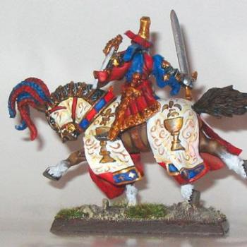 Grail knight by Godefroy