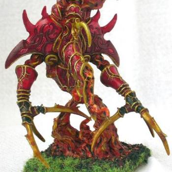 Fire Elemental by polyphren