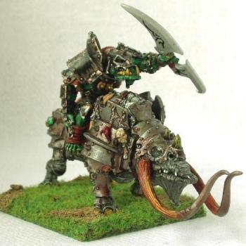 Orc on Brontop by polyphren