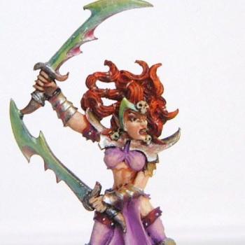 witch Elves Dark elf army by maru