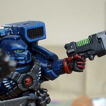 Crimson Fists Assault Marine 2 by jojamie