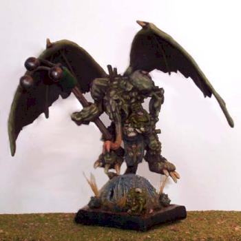 Daemon Prince of Nurgle by sashowal
