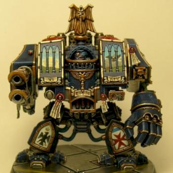 Space Marine Venerable Dreadnought by bonecamp1779