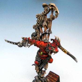 Skaven Warlord Queek Headtaker by Flameon
