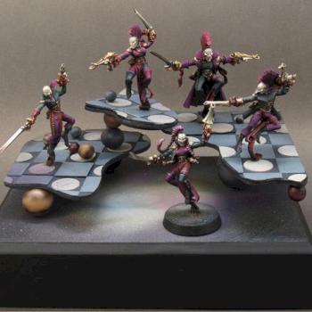 Arlequines, Bronze spanish golden demon 2010 by Crimes