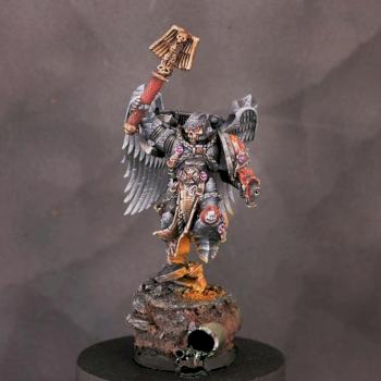 Blood Angels Chaplain Oriax by samson