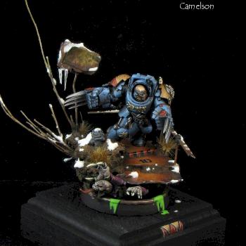 Space Wolf Terminator by camelson