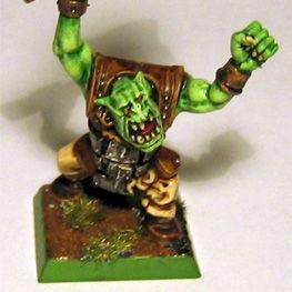 Orc from the warhammer starter box by Rocksteady