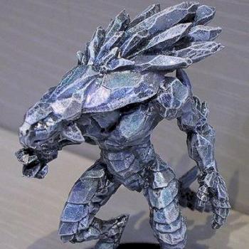 Ice Elemental by tabithatan