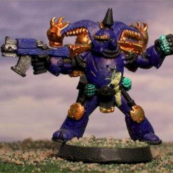 Plague Marine by CuChullain
