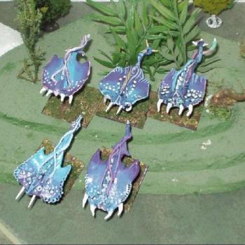 Chaos Tzeench screamers by zmatusk1
