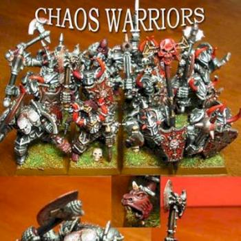 Chaos Warriors Regiment by NAVARRO