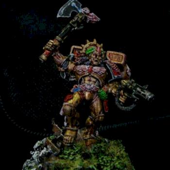 Commander Dante of Blood Angels by VideoDrone