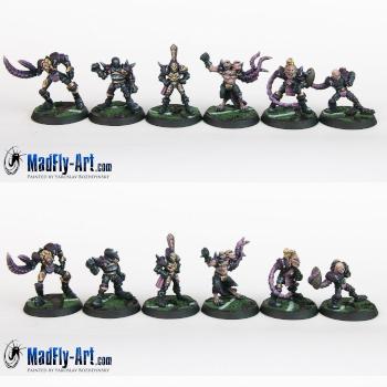 Slaanesh Blood Bowl Team by MadFlyArtStudio