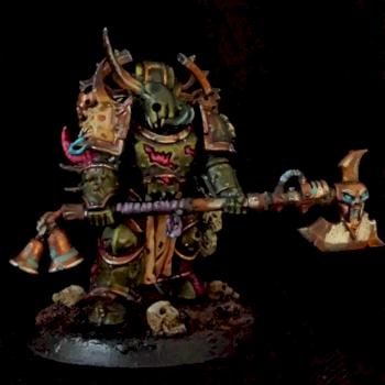 Death guard plague marine by SaucyBoy