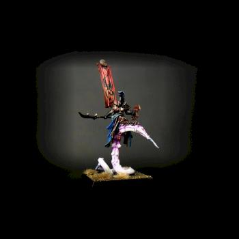 Warhammer Chaos Lord of Slaanesh on Daemonic Mount . by Hexagone Club