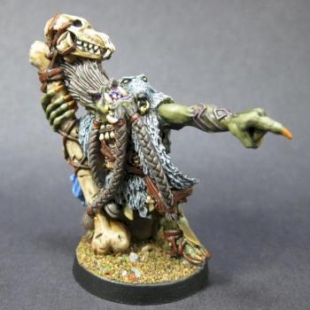 Chainmail Orc Druid by mikecarrero