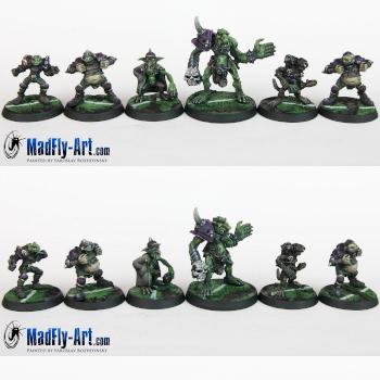 Nurgle Blood Bowl Team by MadFlyArtStudio