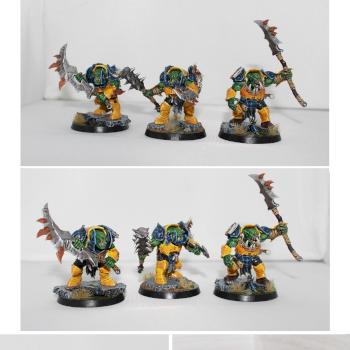 Warhammer Orks by Corwin
