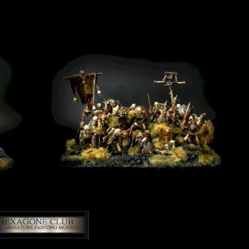 Warhammer Vampire Counts Skeleton Warriors . by Hexagone Club