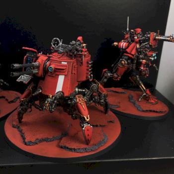 Adeptus Mechanicus Dunecrawler by riotgrrl