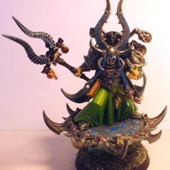 Lord Ahriman of the Thousand Sons by The Green Man