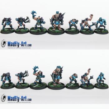 Tzeentch Blood Bowl Team by MadFlyArtStudio