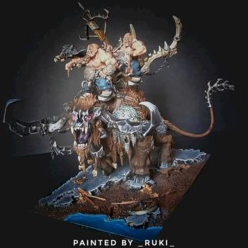 Ogre Hunter on Stonehorn by Ruki