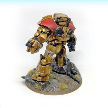 Warhammer 40k Legio Custodes Telemon Heavy Dreadnought by Manufactorm Workshop