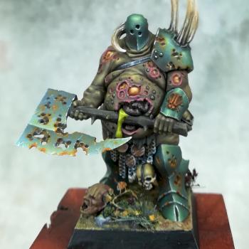 Nurgle champion by Sadziu