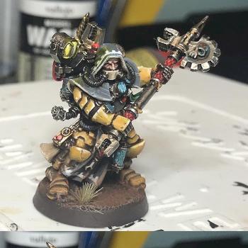 Tech-priest Enginseer (adeptus mechanicus / skitarii) by Ahnoll