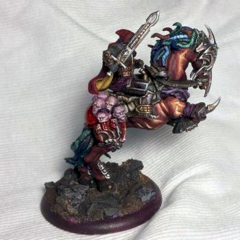 Hooded Rider - Malifaux by boatswain