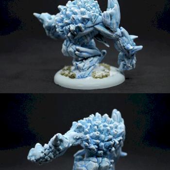 Malifaux 2E - Ice Golem by jooshjoosh