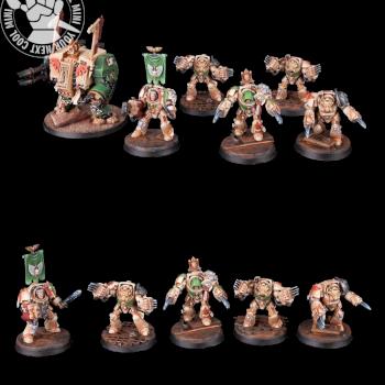 Warhammer 40K, Space Marine, Dark Angels Elite Group by cool-minis.com