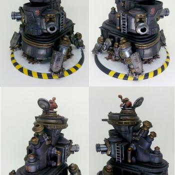 Siege Crawler Red3 - Rhulic Battle engine by CSV