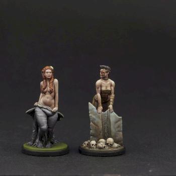 Aeon Trespass: Blade and Age Nymphs by Into the Unknown