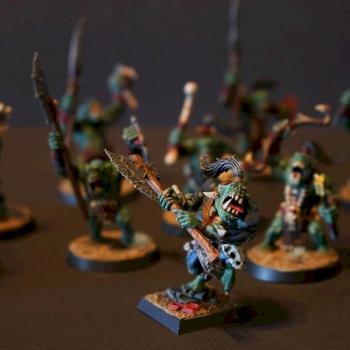 Savage Warboss by KDPaintsMinis