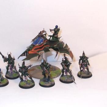 Dark Eldar Kabalite Warriors squad by red-badger