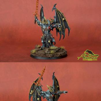 Daemon Prince Be'lakor by Mad Crow Studio