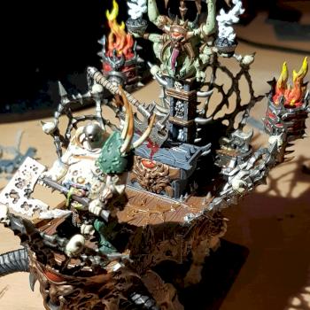 Nurgle shrine by HelloDarkness