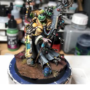 Tech-priest dominus by Ahnoll
