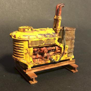 Post Apocalyptic Improvised Generator by Clanmac
