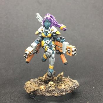 Wargame Exclusive- Greater Good Dash Commander by KDPaintsMinis