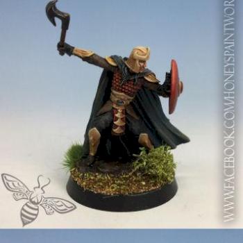 Paladin with Ax by The Huntress