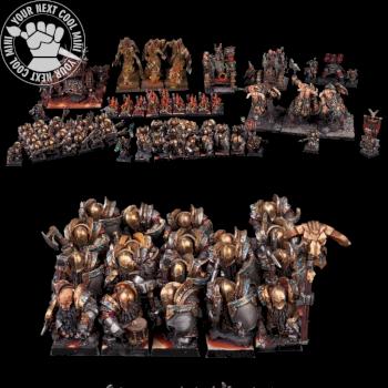 Warhammer FB/AoS, Chaos Dwarfs Army by cool-minis.com