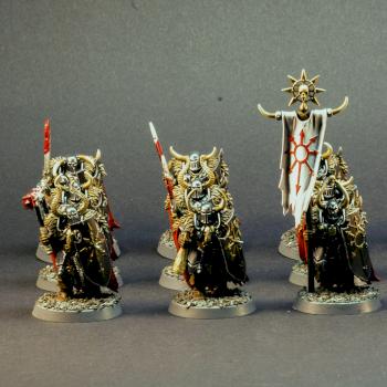 Warriors of Chaos by RougePaitingStudio