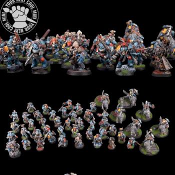 Warhammer 40K, Space Wolves Army by cool-minis.com