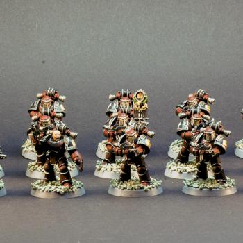 Legiones Astartes Tactical Squad #2 by RougePaitingStudio