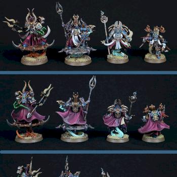 THOUSAND SONS EXALTED SORCERERS AND AHRIMAN by Kronid