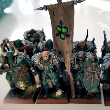 Nurgle Warriors of chaos by HelloDarkness